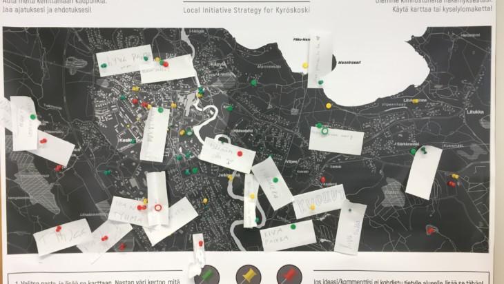 kuvassa Kaavoituksen kulku ja osallistuminen