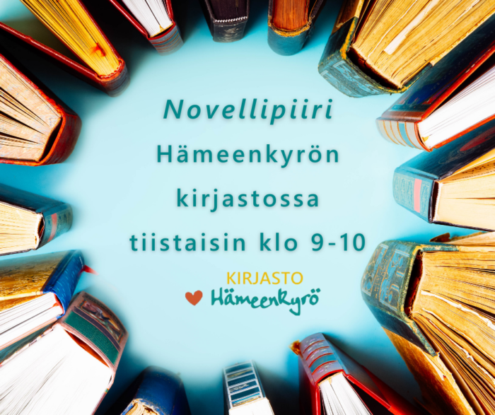 Novellipiiri kokoontuu tiistaisin Hämeenkyrön kirjastossa klo 9-10.